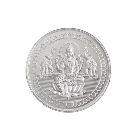 Silverwala 999 Purity 10 Gram Lakshmi Ji Silver Coin : Amazon.in: Jewellery