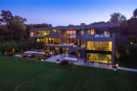 Contemporary Waterfront Mansion In Sands Point, NY Re-Listed For $29 Million | Homes of the Rich