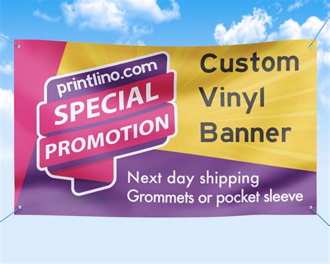 Custom Vinyl Banner Vinyl Banner Printing Full Color Vinyl Banner Printing Next Day Production ...