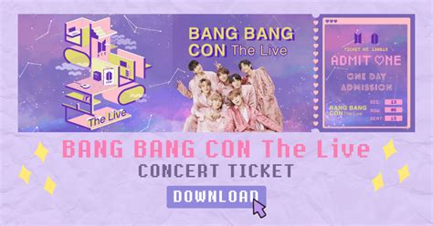 Bts Online Concert Tickets - BTSRYMA