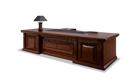 Classic Office Table | Solid Wood Office Tables Online: Boss'sCabin