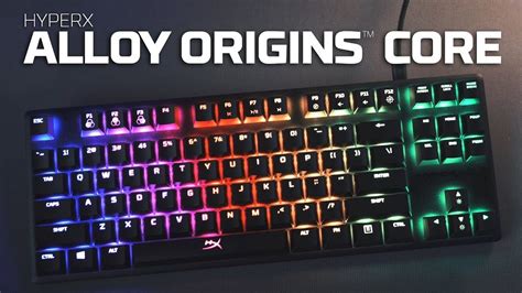 HyperX Alloy Origins Core Tenkeyless RGB Mechanical Gaming Keyboard - Review | MKAU Gaming