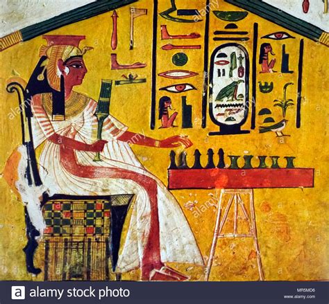 Queen Nefertari Tomb Painting at PaintingValley.com | Explore ...