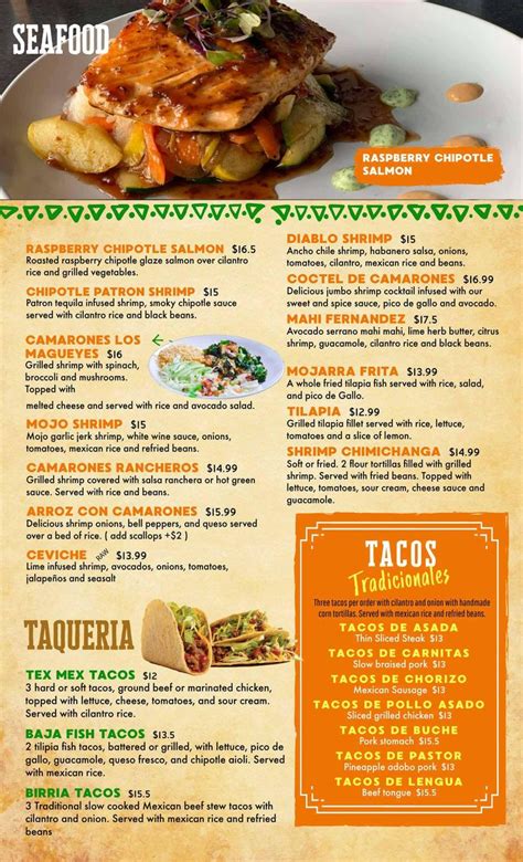 Online Menu of Los Magueyes - Wildwood Restaurant, Wildwood, Florida, 34785 - Zmenu