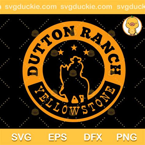 Yellowstone Dutton Ranch SVG, Yellowstone SVG