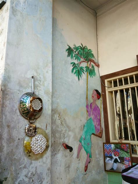 Street art, heritage paintings,Penang – Mildly Indian