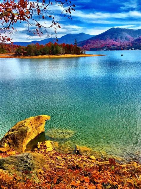 Chatuge Lake, Clay County, North Carolina — by Paige Sky. Always picturesque in November | Lake ...