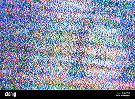 Tv static pattern Stock Photo - Alamy