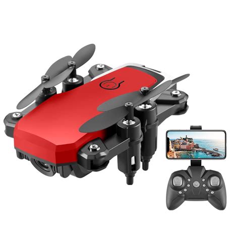 LF606 2.4G RC Drone with Camera 4K Wifi FPV Mini Drone Altitude Holding Quadcopter with Portable ...