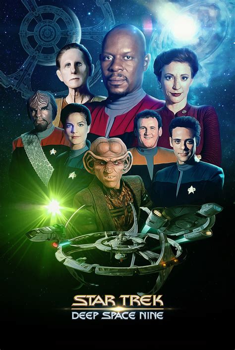 Star Trek DS9 Fanart Poster by Uebelator : r/Treknobabble