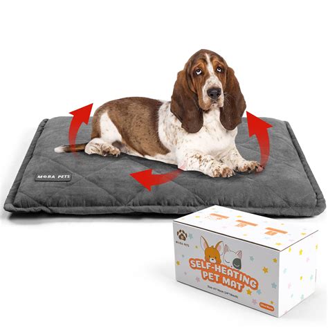 Ultra Warm Self Heating Cat Bed with Removable Cover | Large 36x24 In ...