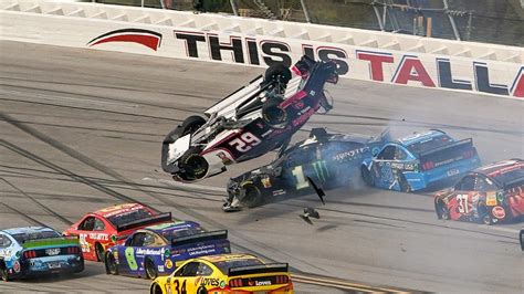 Notable wrecks at Talladega Superspeedway through the years in 2022 ...