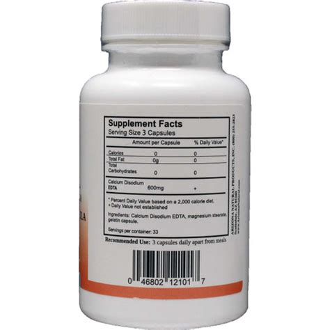 EDTA - Calcium Disodium | Chelation Formula