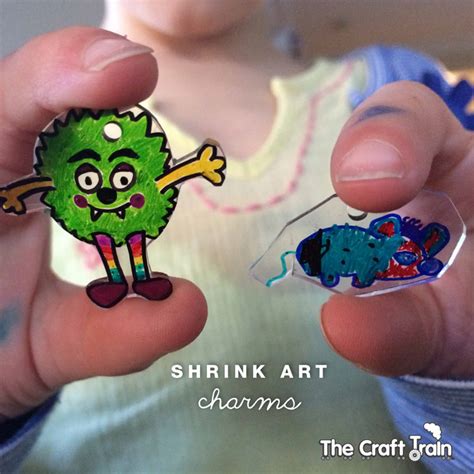 Shrink art charms - The Craft Train