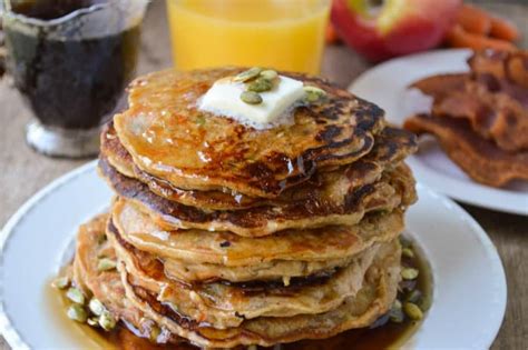 Morning Glory Pancakes - Sugar Dish Me