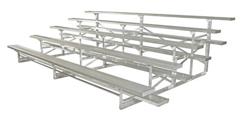 Row Bleachers 21' Length Seats 70 Aluminum Planks (Bleacher Frame ...