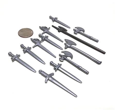 PLAYMOBIL MEDIEVAL SWORDS Weapons x12 Soldier Knights Pirates B4 $9.92 ...