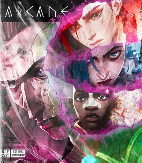 Arcane Comic Book Cover Fanart on Behance