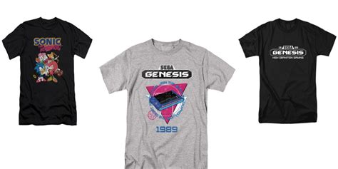 Get up to 35% off official SEGA gear: T-shirts, merchandise, more