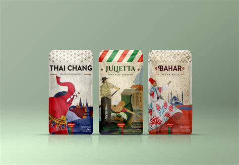 10 Best Rice Packaging Design Projects on Packaging of the World - Creative Package Design ...