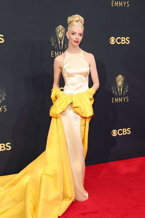 Anya Taylor-Joy's Emmys Red Carpet Look Is Incredible