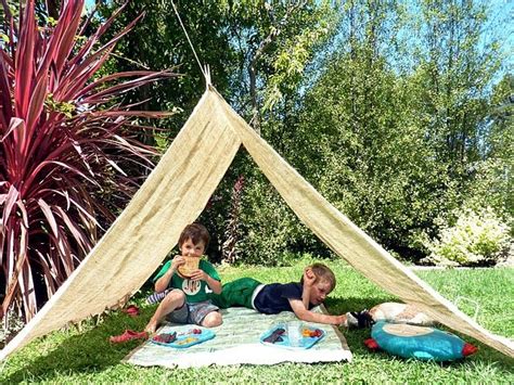 momincdaily | Diy tent, Backyard fun, Summer backyard