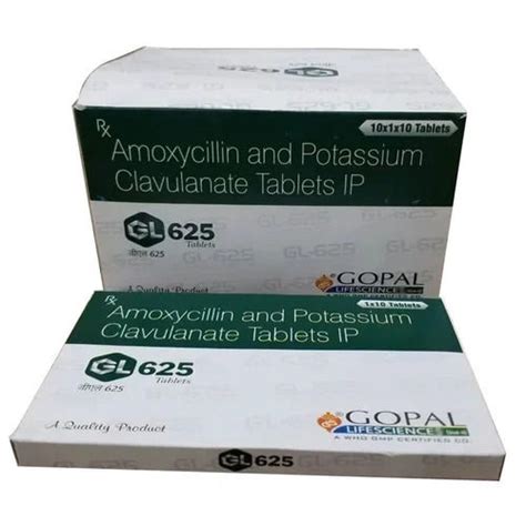 Amoxicillin And Potassium Clavulanate Tablets Ip at Best Price in ...