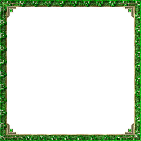 Download Green Frame Png - Picture Frame PNG Image with No Background ...