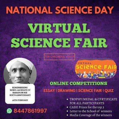 VIRTUAL SCIENCE FAIR - NATIONAL SCIENCE DAY 2024 Tickets, February 4 to February 28 | AllEvents.in