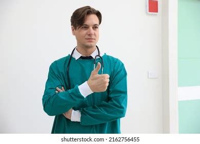 Medical Doctor Stethoscope Standing Diagnosis Hospital Stock Photo 2162756455 | Shutterstock