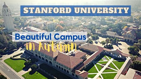 Stanford University - Beautiful Campus in Fall Color | Best University | Study in USA - YouTube