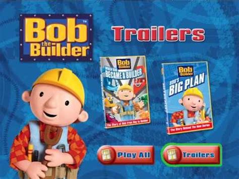 Bob the builder getting the job done 2005 DVD menu walk-through - VidoEmo - Emotional Video Unity