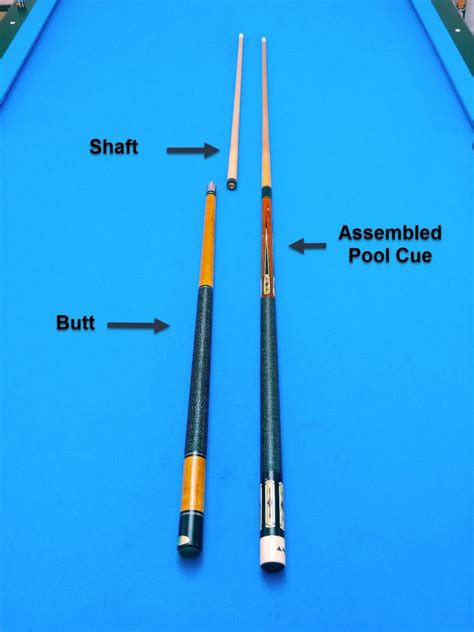 The Different Parts of a Pool Stick or Pool Cue | Supreme Billiards