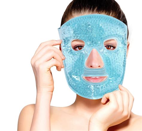 Hot/Cold Gel Full Facial Eye Mask - FOMI Care