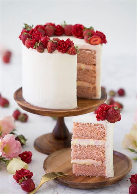 Strawberry Cake - Preppy Kitchen