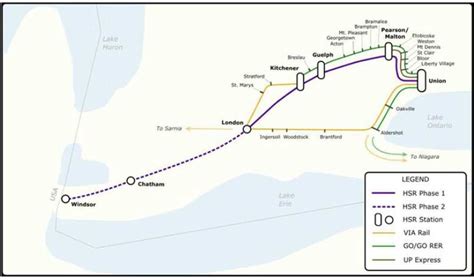 Recent News on High Speed Rail in Ontario