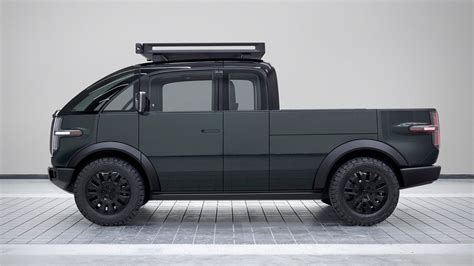 Canoo All-electric Pickup Truck Has An Extendable Bed And It Is Camper ...