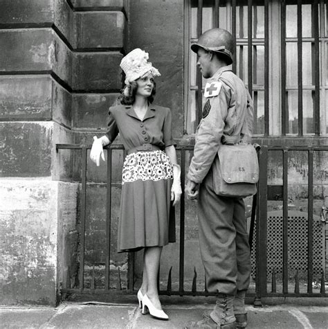 Beautiful Women's Fashion in Post-Liberation Paris, 1944 ~ vintage everyday