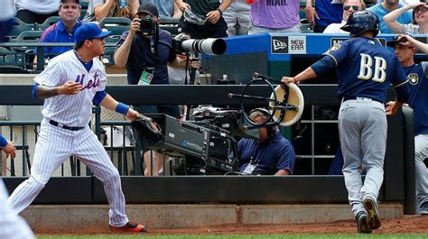 Bat boy interferes with Mets’ Wilmer Flores, leading to Terry Collins ...