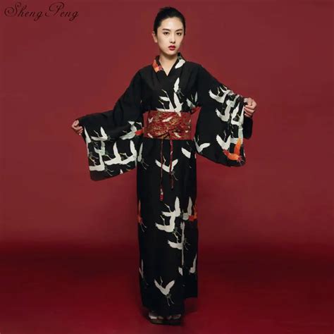 Aliexpress.com : Buy 2019 Harajuku Black kimono female yukata women haori Japan geisha costume ...