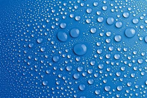 Free Vector | Water drop texture background, blue wallpaper vector