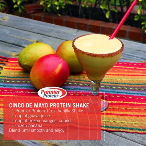 Recipe Remake: Cinco de Mayo Protein Shake (featuring Premier Protein ...