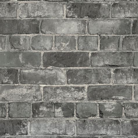 Durham Brick Wallpaper Grey Stone 3D Effect Textured Vinyl - Etsy UK