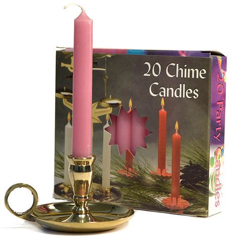 Chime Candles Pink - CandlesWholesalers