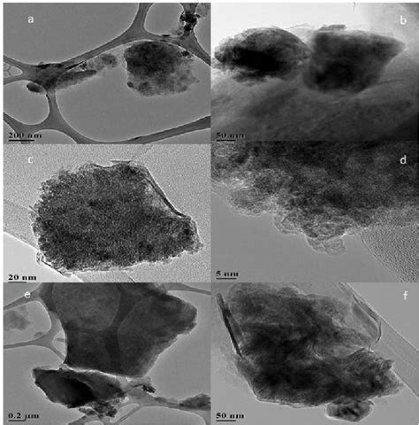 Ferrihydrite formation on layer silicates: (a) opaque grains of ...