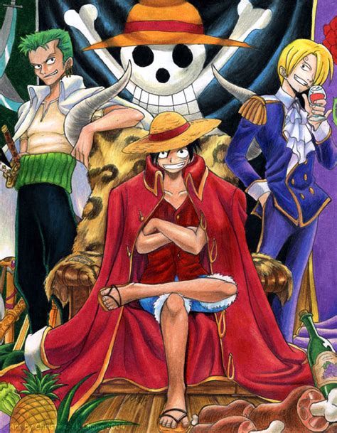 OnePiece-Luffy The Pirate King by mayshing on DeviantArt