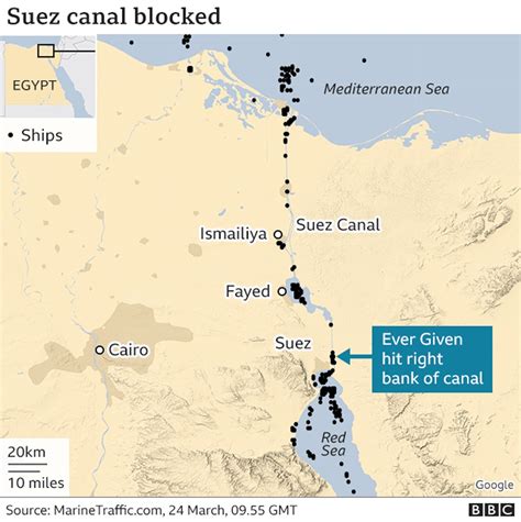 Suez Canal Blockage Explained: An Average Of 70,000 Crores Loss Per Day ...