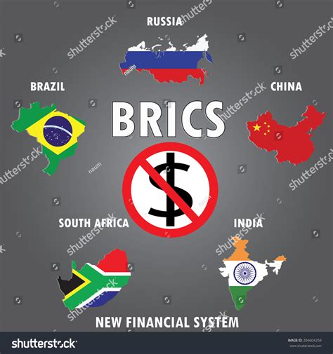 Brics Countries Infographics Vector Illustration Stock Vector (Royalty ...