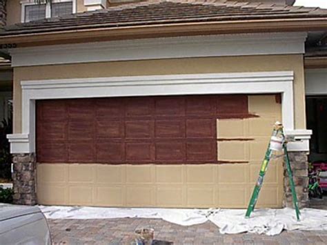 PAINTING GARAGE DOOR BEFORE AND AFTER PICTURES | GARRDENOFLOVE