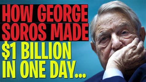 HOW FOREX TRADER GEORGE SOROS BROKE THE BANK OF ENGLAND & MADE $1 BILLION IN ONE DAY FOREX ...